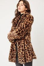 Load image into Gallery viewer, Fall Back Into Leopard Coat