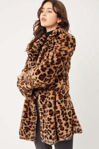 Fall Back Into Leopard Coat