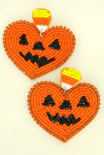 Load image into Gallery viewer, Oh Jack-O-Lantern Earrings