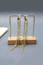 Load image into Gallery viewer, Rhinestones &amp; Pearls Drop Earrings