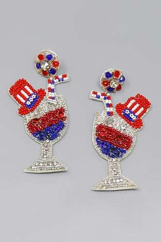 American Cocktail Earring