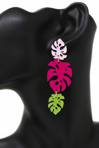 Tropical Leaves Earring