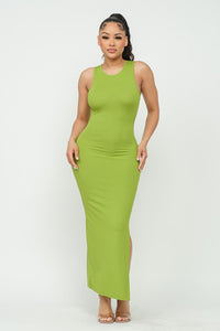 Lime-Arita Maxi Dress