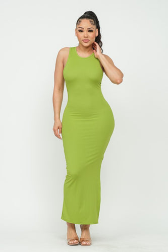 Lime-Arita Maxi Dress