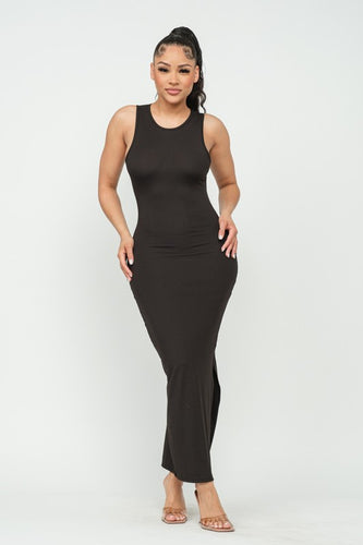 Midnight Black Maxi Dress