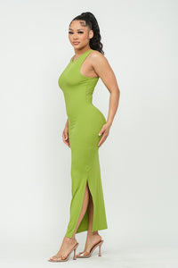 Lime-Arita Maxi Dress