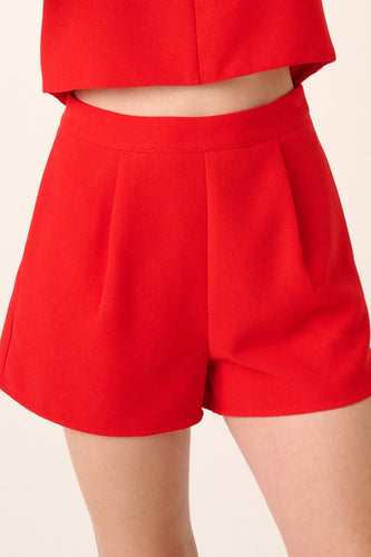 Pintuck Shorts (2 colors available)