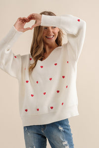 Heart Stopping Sweater