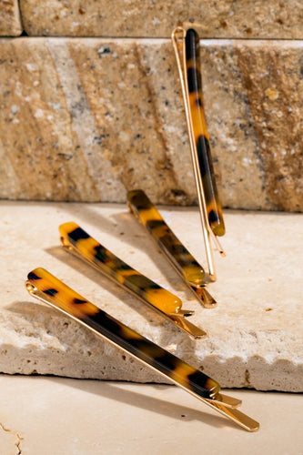 The Dainty Tortoise Hair Pins