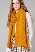 Load image into Gallery viewer, Winter Scarf in Classic Mustard