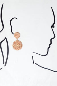 The Sunday Brunch Earring in Pastel Pink