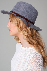 The Grey  Panama Hat