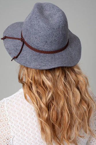 The Grey  Panama Hat