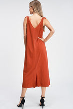 Load image into Gallery viewer, Glitter Crimson Midi Dress