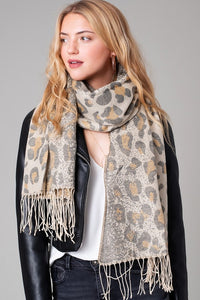 Marina's Cheetah Scarf