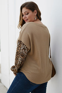 Leopard My Sleeves Top