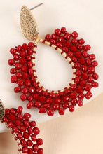 Load image into Gallery viewer, A Touch of Red Earrings