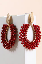 Load image into Gallery viewer, A Touch of Red Earrings