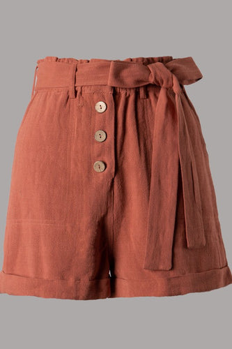 Picnic Shorts in Rust