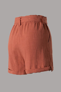 Picnic Shorts in Rust