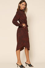 Load image into Gallery viewer, Saffron Dream Button Down Tie Dress