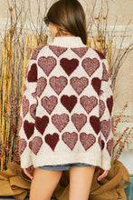 Load image into Gallery viewer, Queen of Hearts Sweater