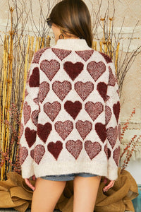 Queen of Hearts Sweater