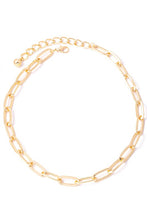 Load image into Gallery viewer, Oval Chain Link Necklace