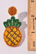 Load image into Gallery viewer, Sparkling Pineapple Earrings