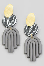 Load image into Gallery viewer, Oh, So Refined Clay Earrings