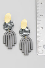 Load image into Gallery viewer, Oh, So Refined Clay Earrings