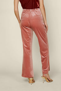 Velvet Blush Wide Pants