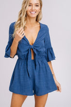 Load image into Gallery viewer, Miss Bell Sleeve Romper