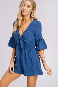 Miss Bell Sleeve Romper