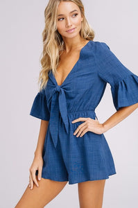 Miss Bell Sleeve Romper