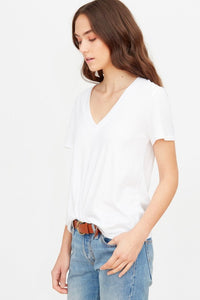 All About the Basic Tee in Pure White