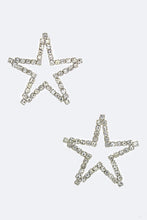 Load image into Gallery viewer, Sparkling Star Earrings