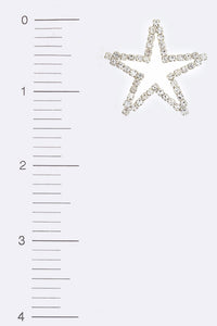 Sparkling Star Earrings