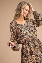 Load image into Gallery viewer, Hello Spots Tassel Tie Mini Dress
