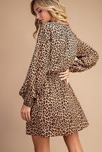 Load image into Gallery viewer, Hello Spots Tassel Tie Mini Dress