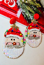 Load image into Gallery viewer, Oh Santa Earrings