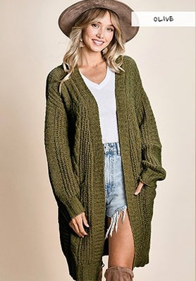 Melissa's Cozy Cardigan