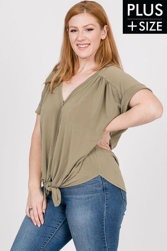 Adaline's Button Down Knit Top